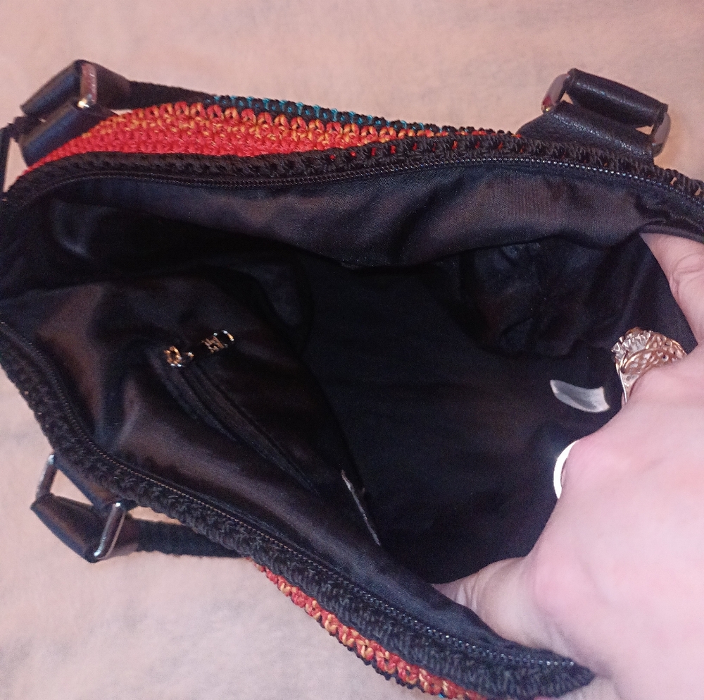 The Sak Multicolor Crochet Hobo Purse 👜 - Picture 10 of 12